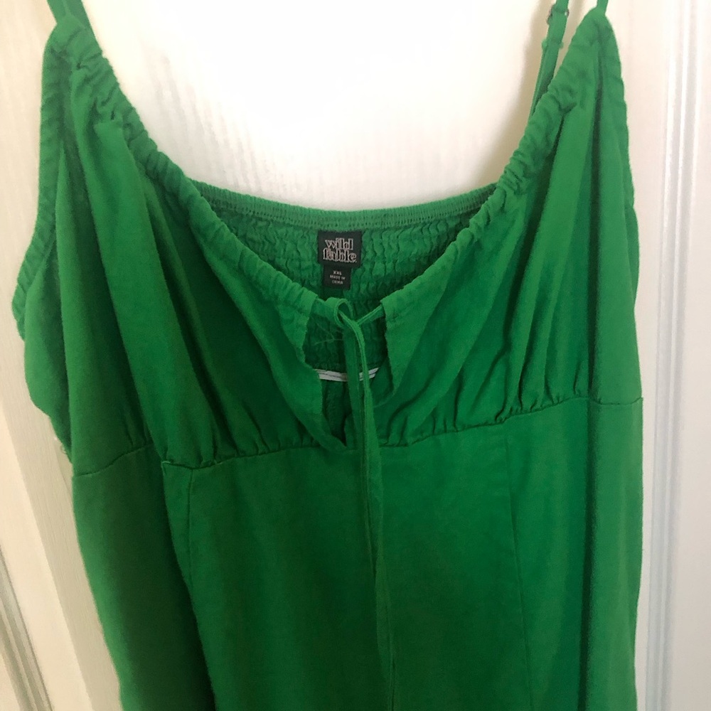 Green Wild Fable Dress